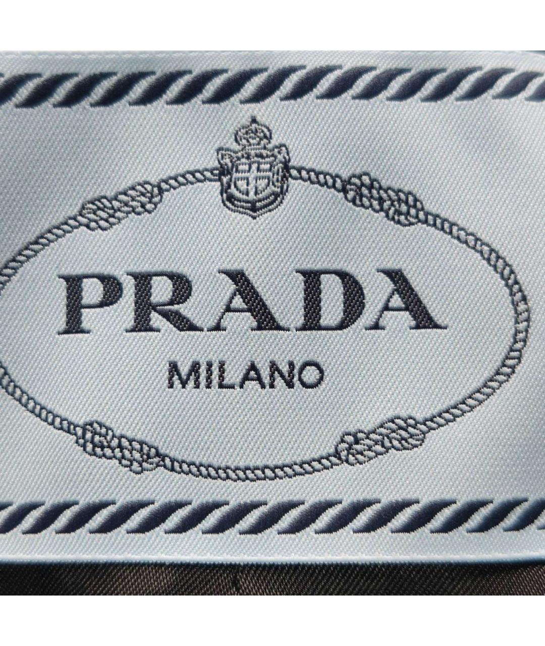 PRADA Антрацитовый пуховик, фото 5