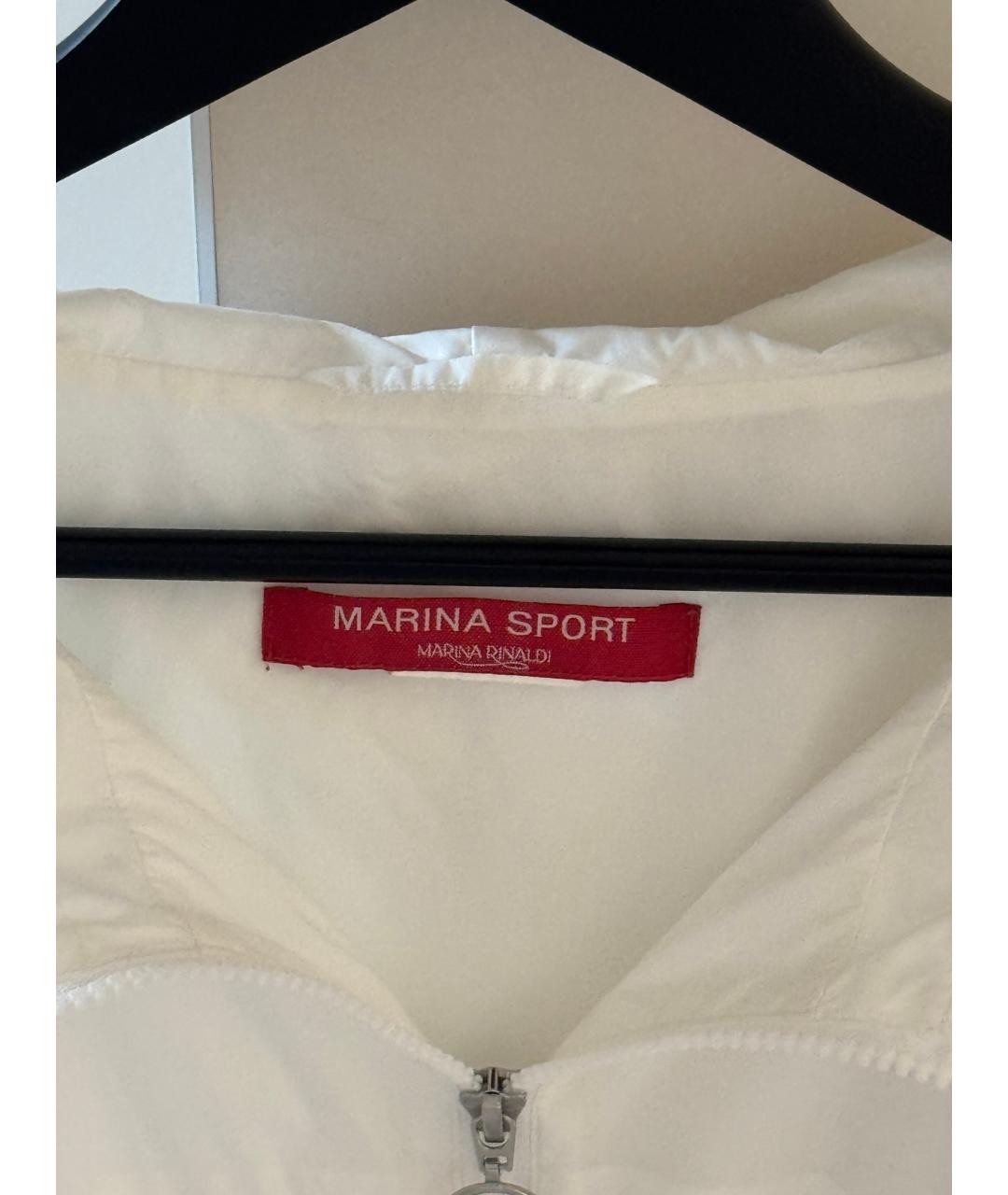 MARINA RINALDI Белая куртка, фото 3