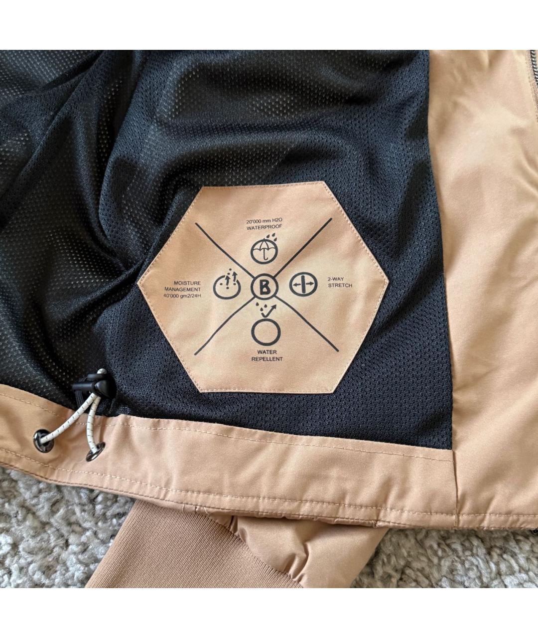 BOGNER Бежевая полиэстеровая куртка, фото 6