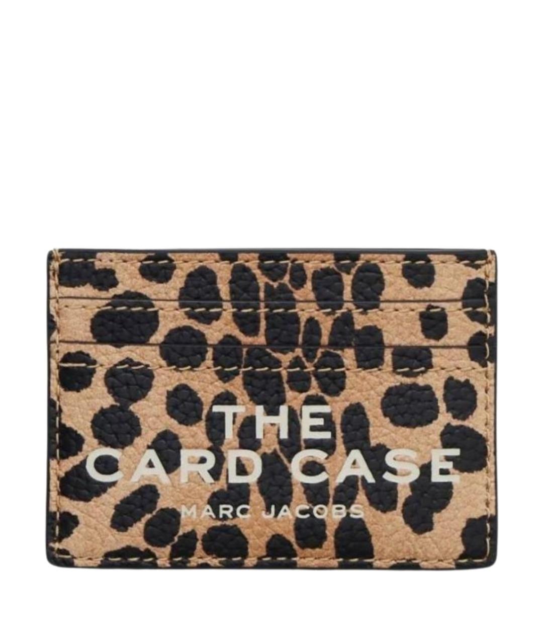 MARC JACOBS Коричневый кожаный кардхолдер, фото 1