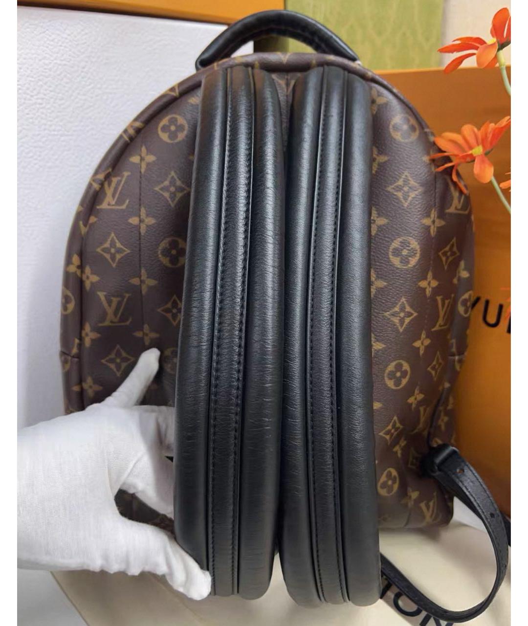 LOUIS VUITTON Коричневый рюкзак, фото 4