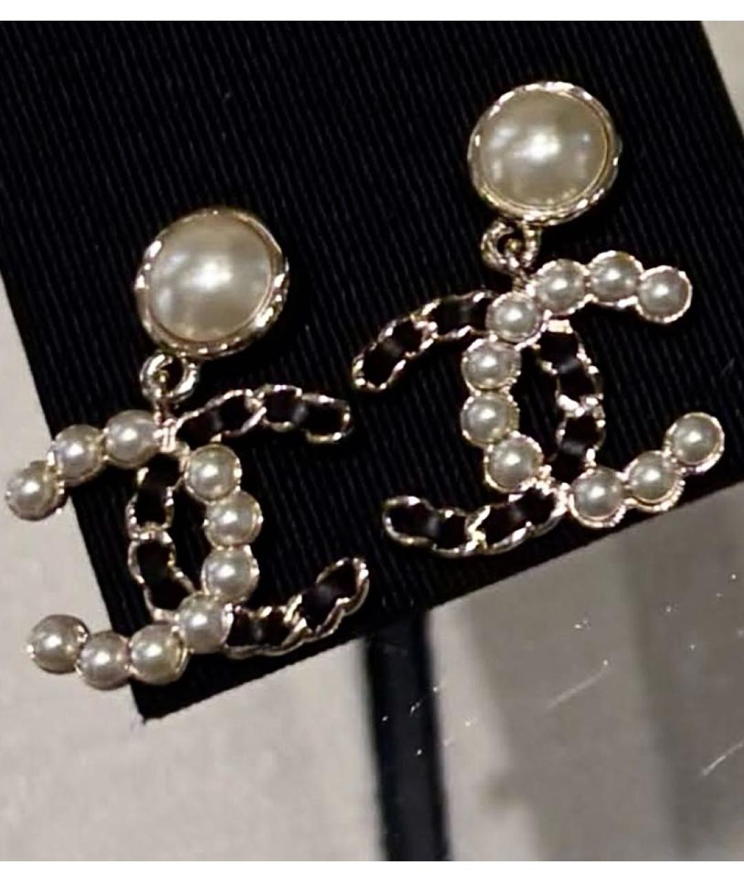 CHANEL Мульти металлические серьги, фото 6