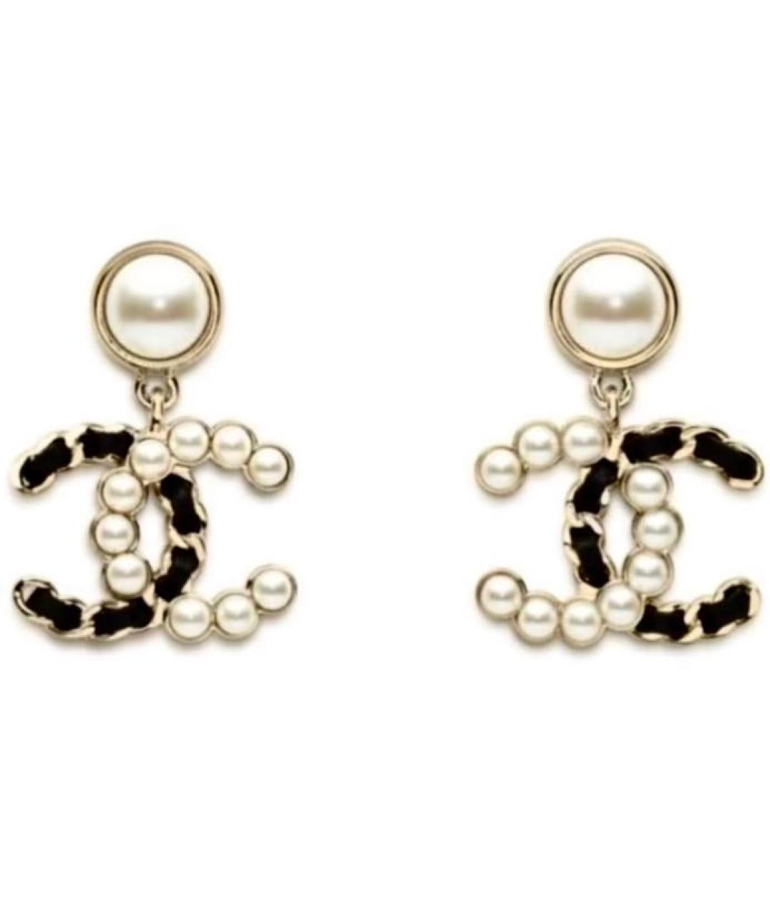 CHANEL Мульти металлические серьги, фото 1