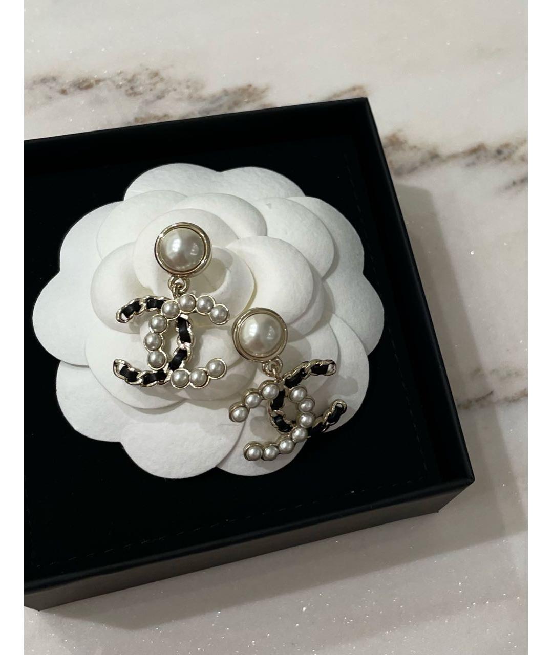 CHANEL Мульти металлические серьги, фото 4