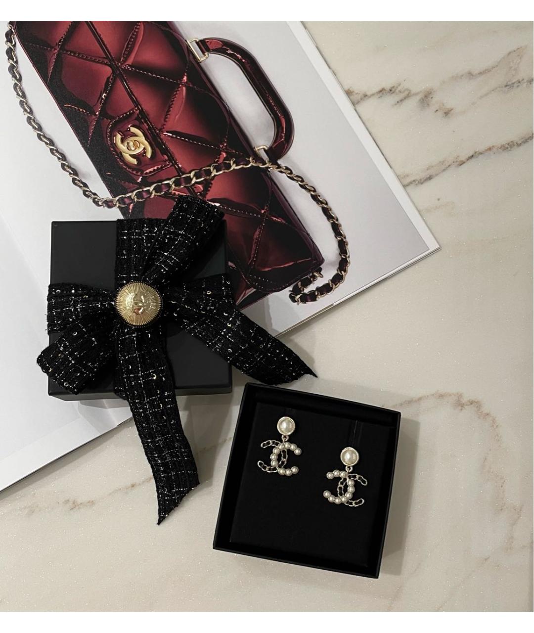 CHANEL Мульти металлические серьги, фото 2