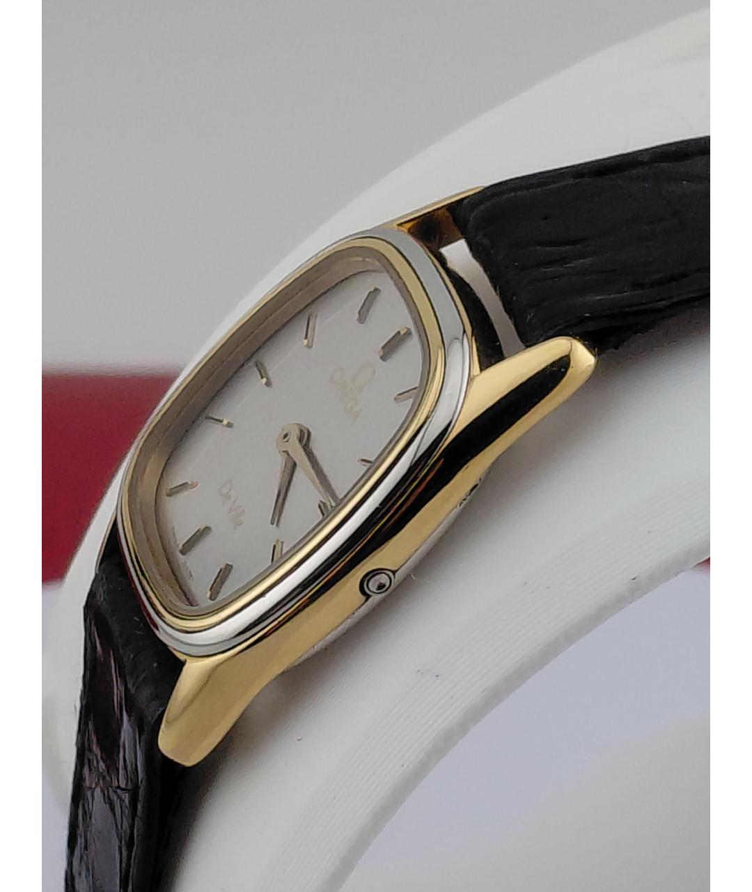 OMEGA Золотые позолоченные часы, фото 2