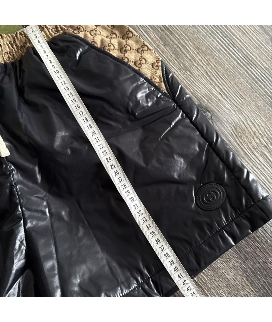 GUCCI Черные хлопковые шорты, фото 6