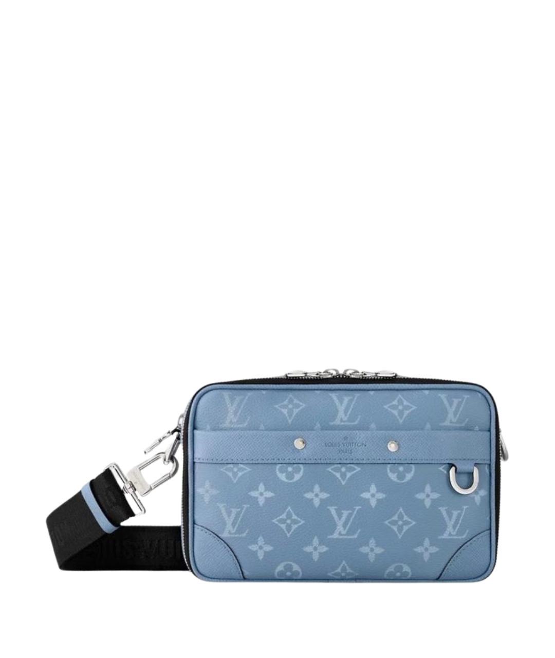 LOUIS VUITTON Голубая сумка на плечо, фото 1