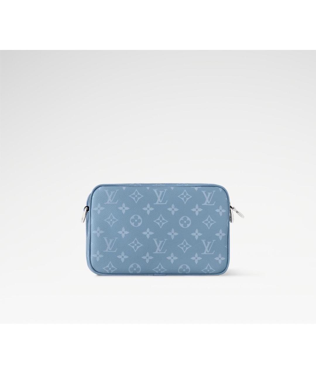 LOUIS VUITTON Голубая сумка на плечо, фото 5