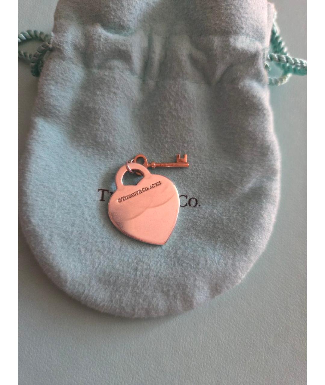 TIFFANY&CO Серебрянный серебряный кулон, фото 5