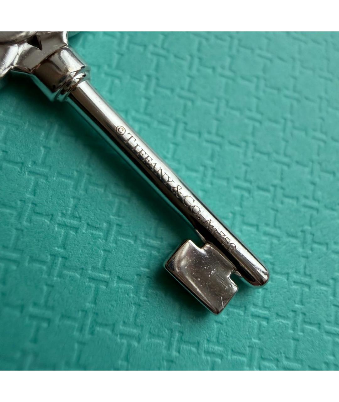 TIFFANY&CO Серебрянный кулон из белого золота, фото 6