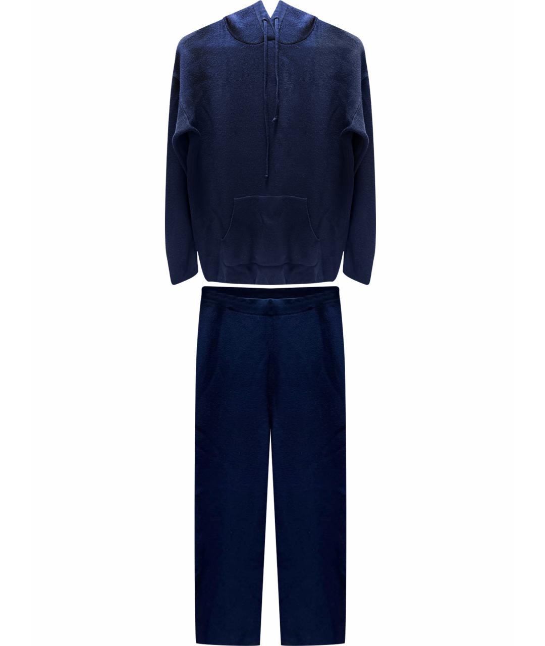 12 STOREEZ Темно-синий костюм с брюками, фото 1