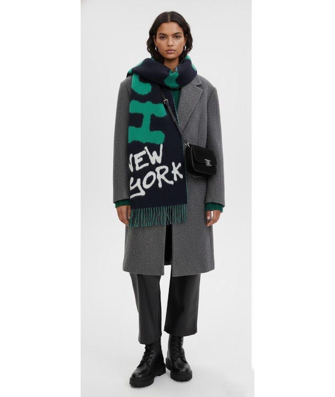 COACH Мульти шерстяной шарф, фото 2