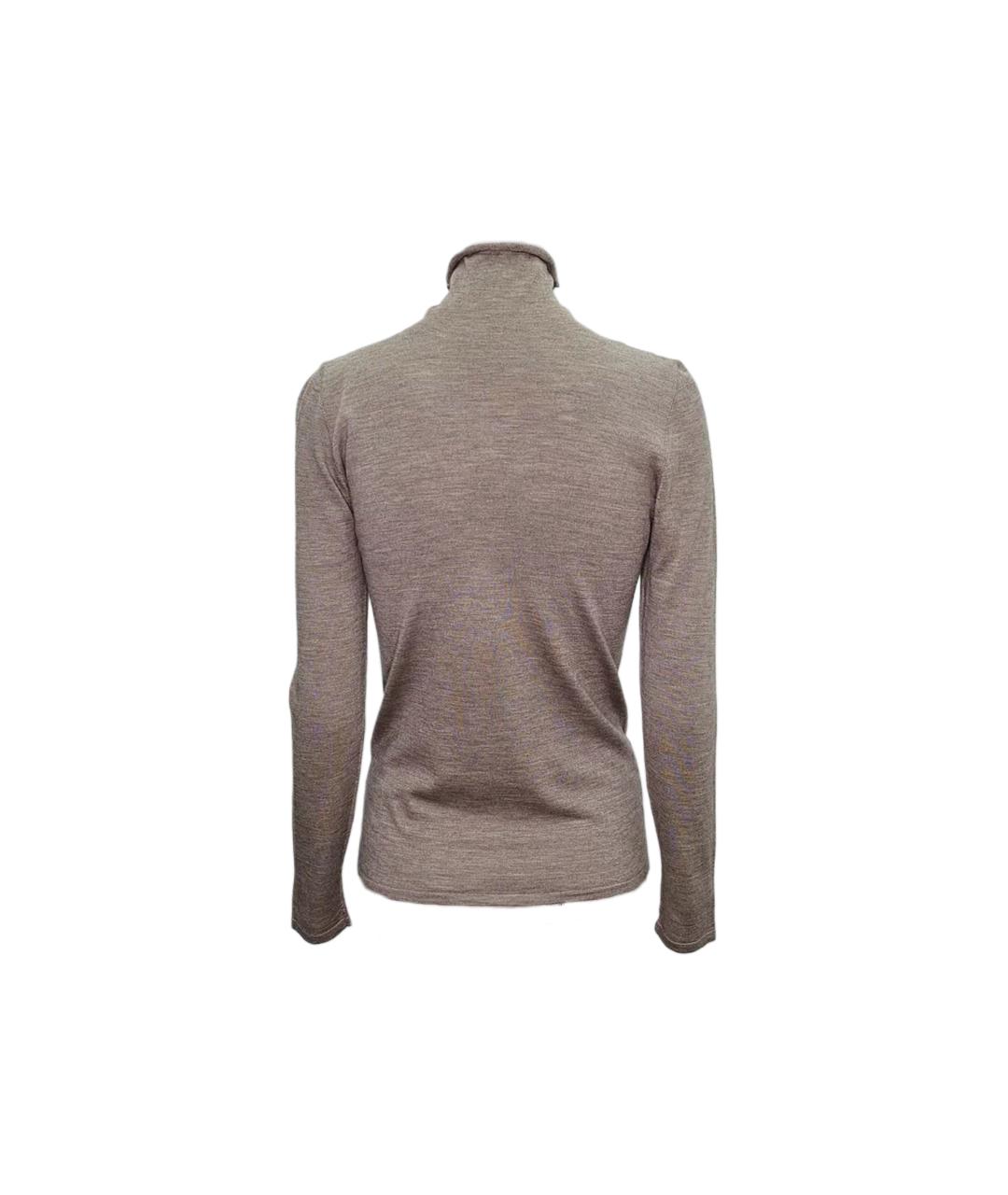 BRUNELLO CUCINELLI Серая кашемировая водолазка, фото 2