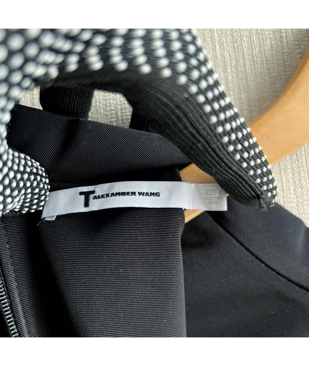 ALEXANDER WANG Черное повседневное платье, фото 8