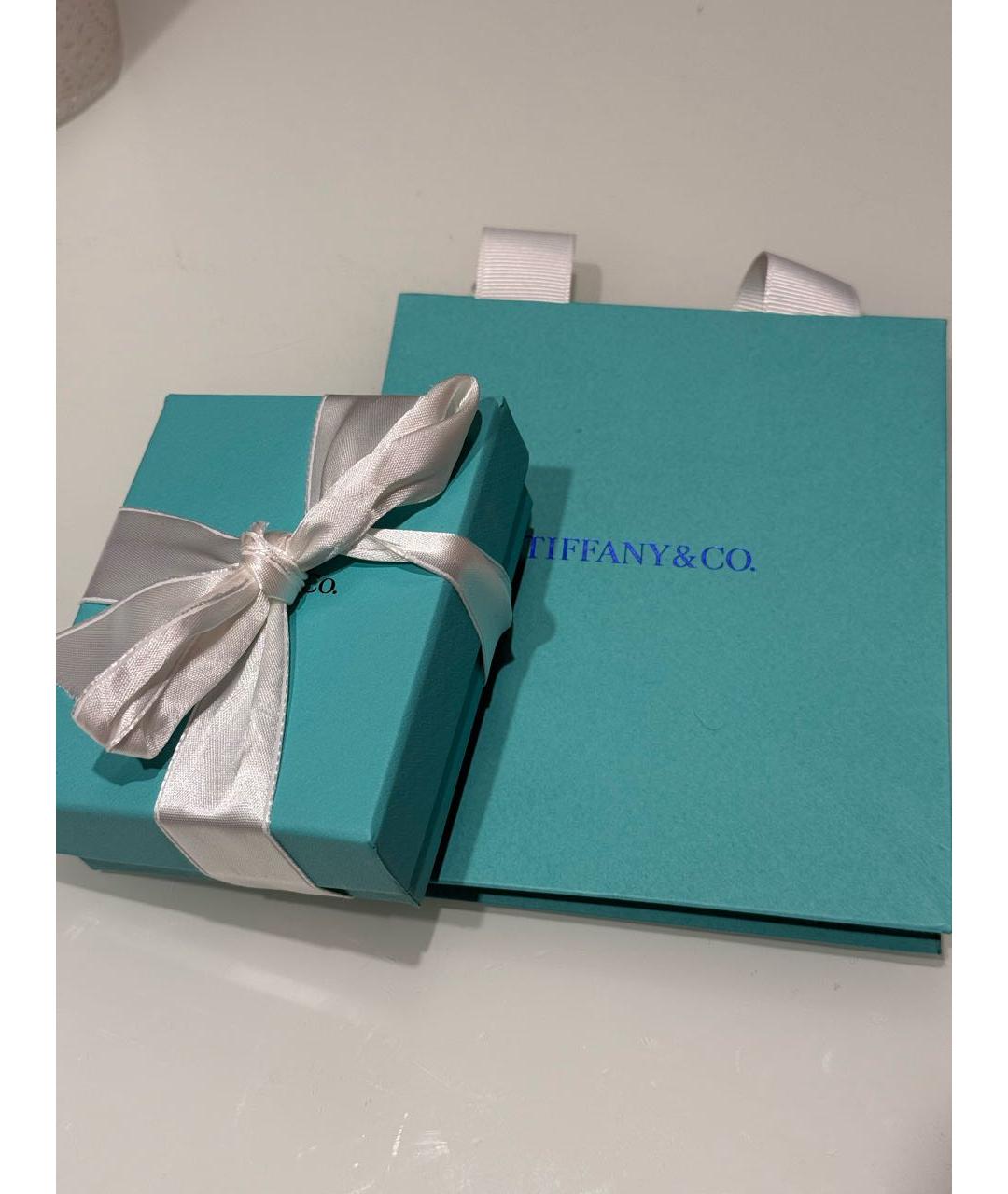 TIFFANY&CO Бирюзовая серебряная подвеска, фото 5