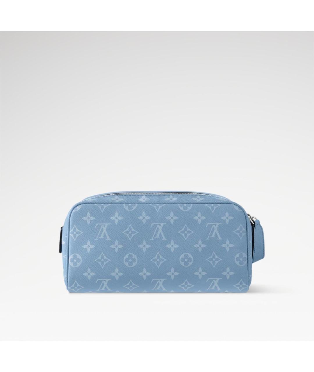 LOUIS VUITTON Голубая косметичка, фото 9