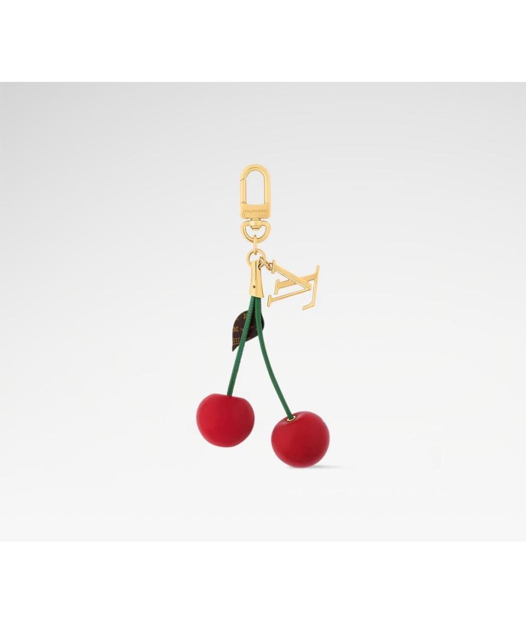 LOUIS VUITTON Красный брелок, фото 2