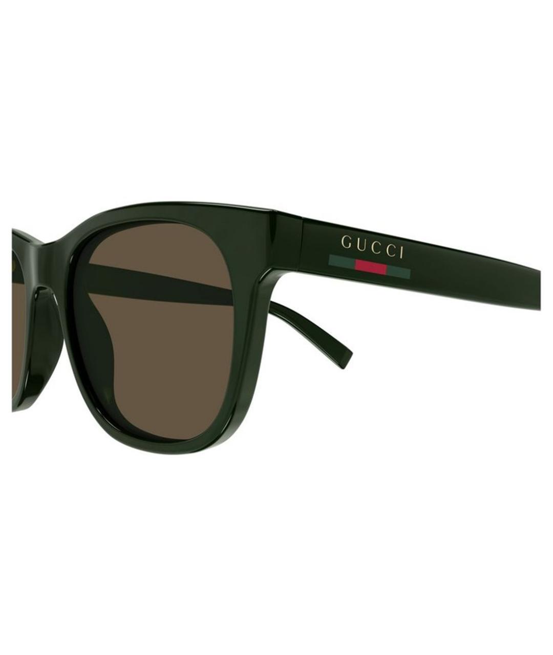 GUCCI Зеленые солнцезащитные очки, фото 3