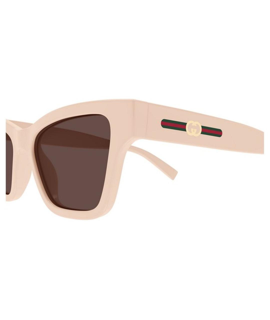 GUCCI Розовые солнцезащитные очки, фото 3