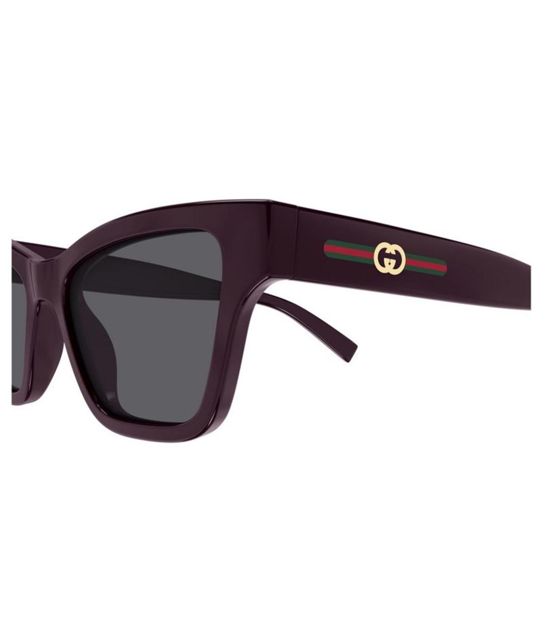 GUCCI Фиолетовые солнцезащитные очки, фото 3