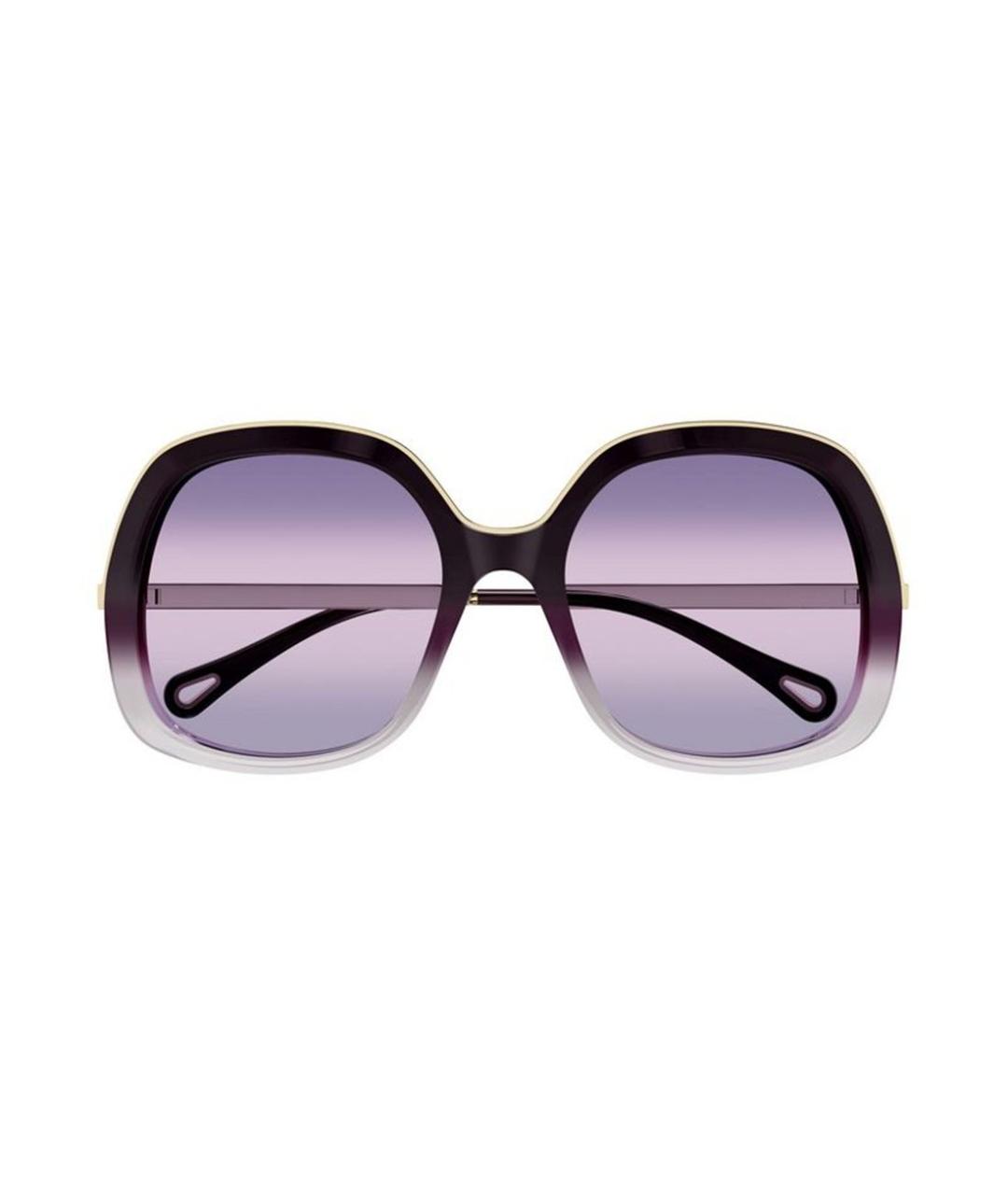 CHLOE Фиолетовые солнцезащитные очки, фото 2