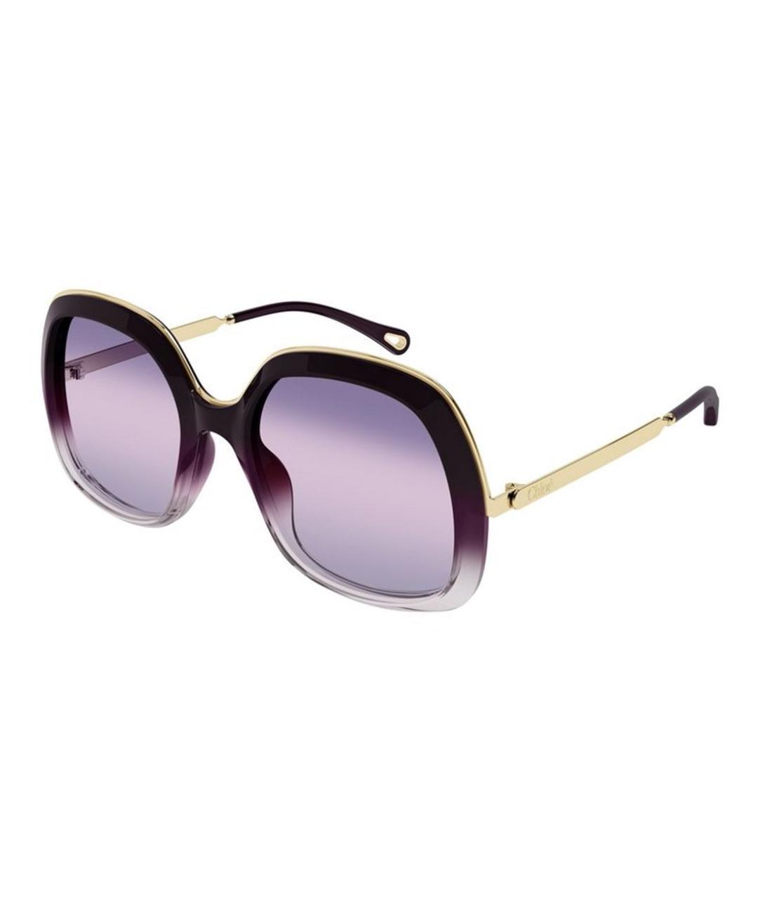 CHLOE Фиолетовые солнцезащитные очки, фото 1