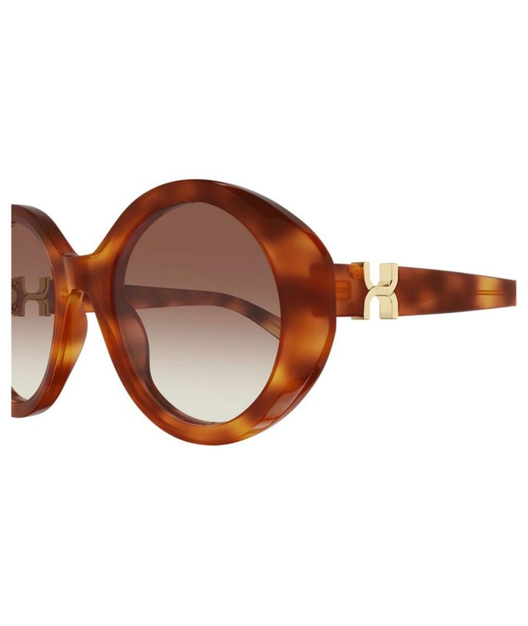 CHLOE Мульти пластиковые солнцезащитные очки, фото 3