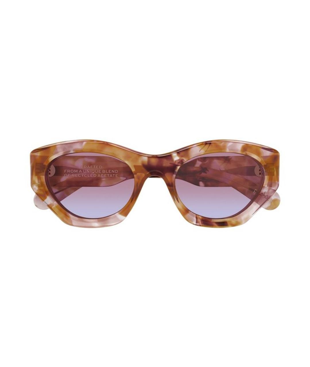 CHLOE Мульти деревянные солнцезащитные очки, фото 2