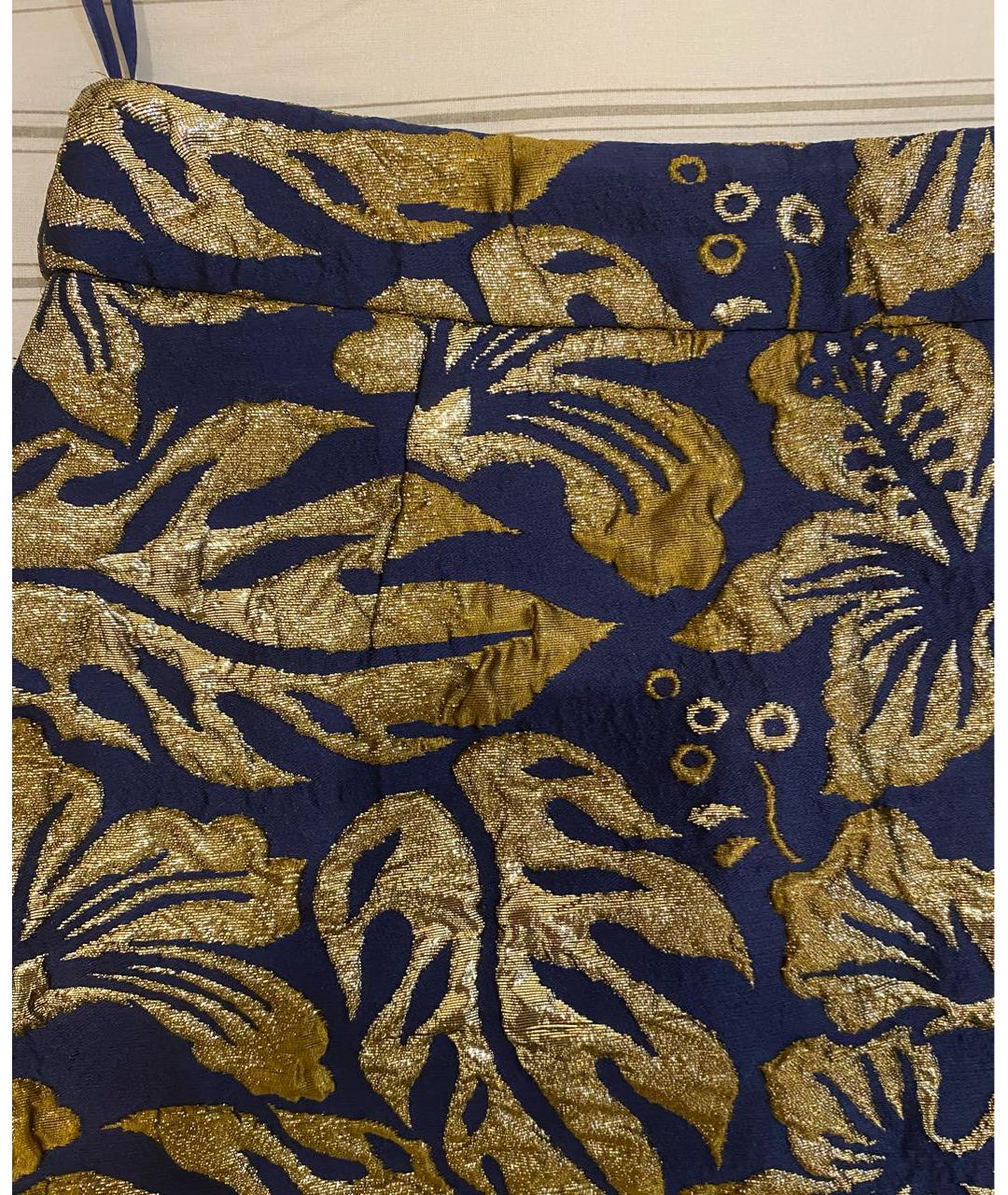 PRADA Мульти полиэстеровая юбка мини, фото 4