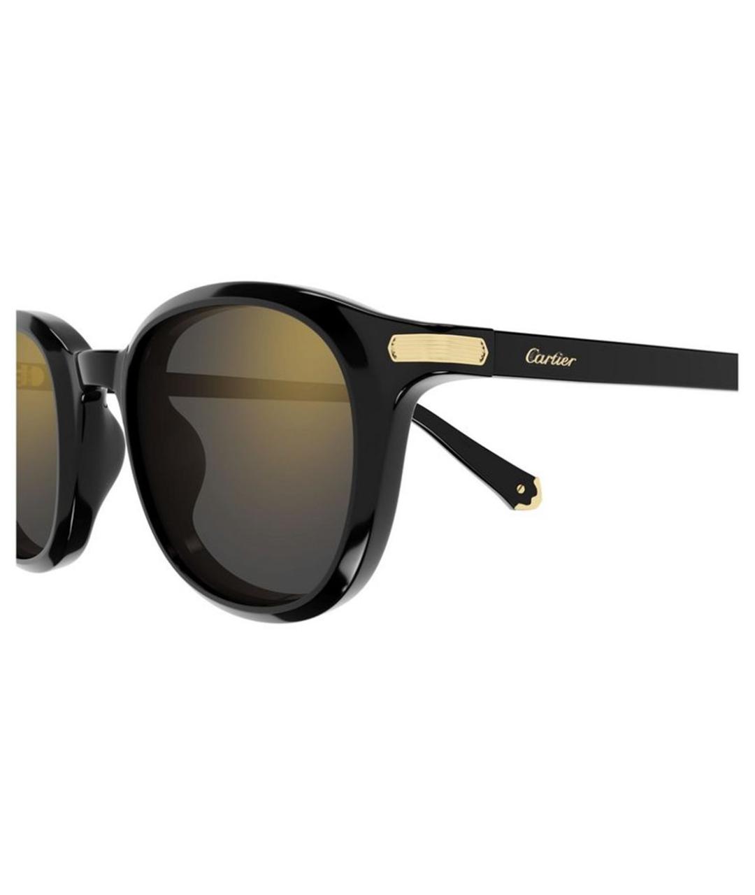 CARTIER Черные солнцезащитные очки, фото 5
