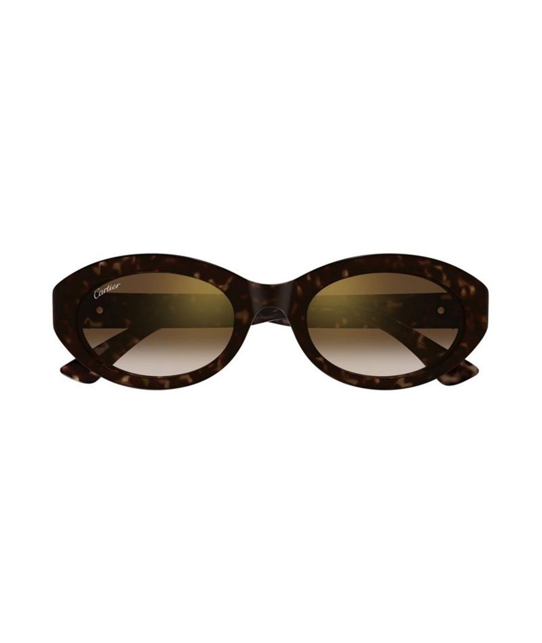 CARTIER Мульти деревянные солнцезащитные очки, фото 4