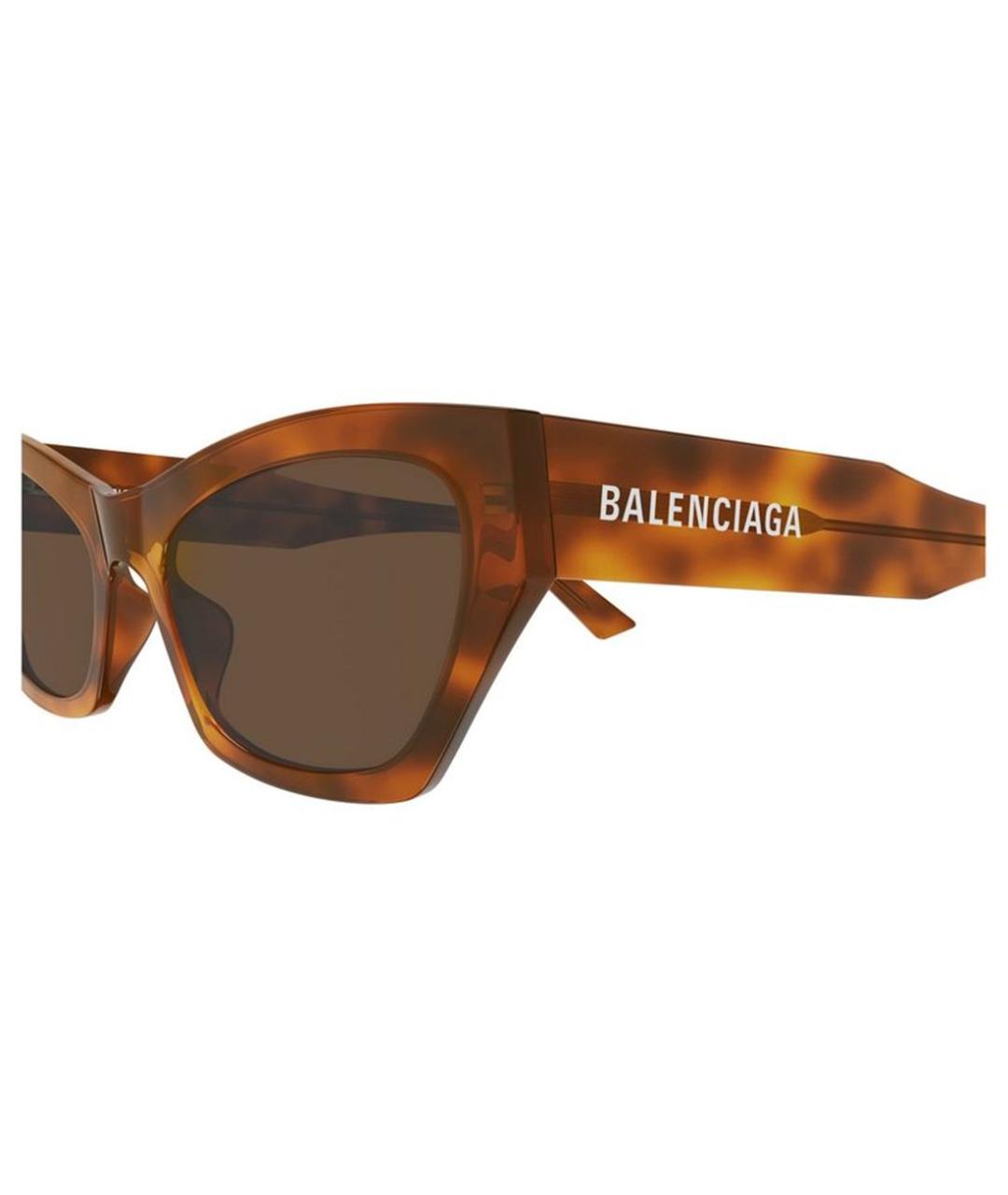 BALENCIAGA Мульти пластиковые солнцезащитные очки, фото 3