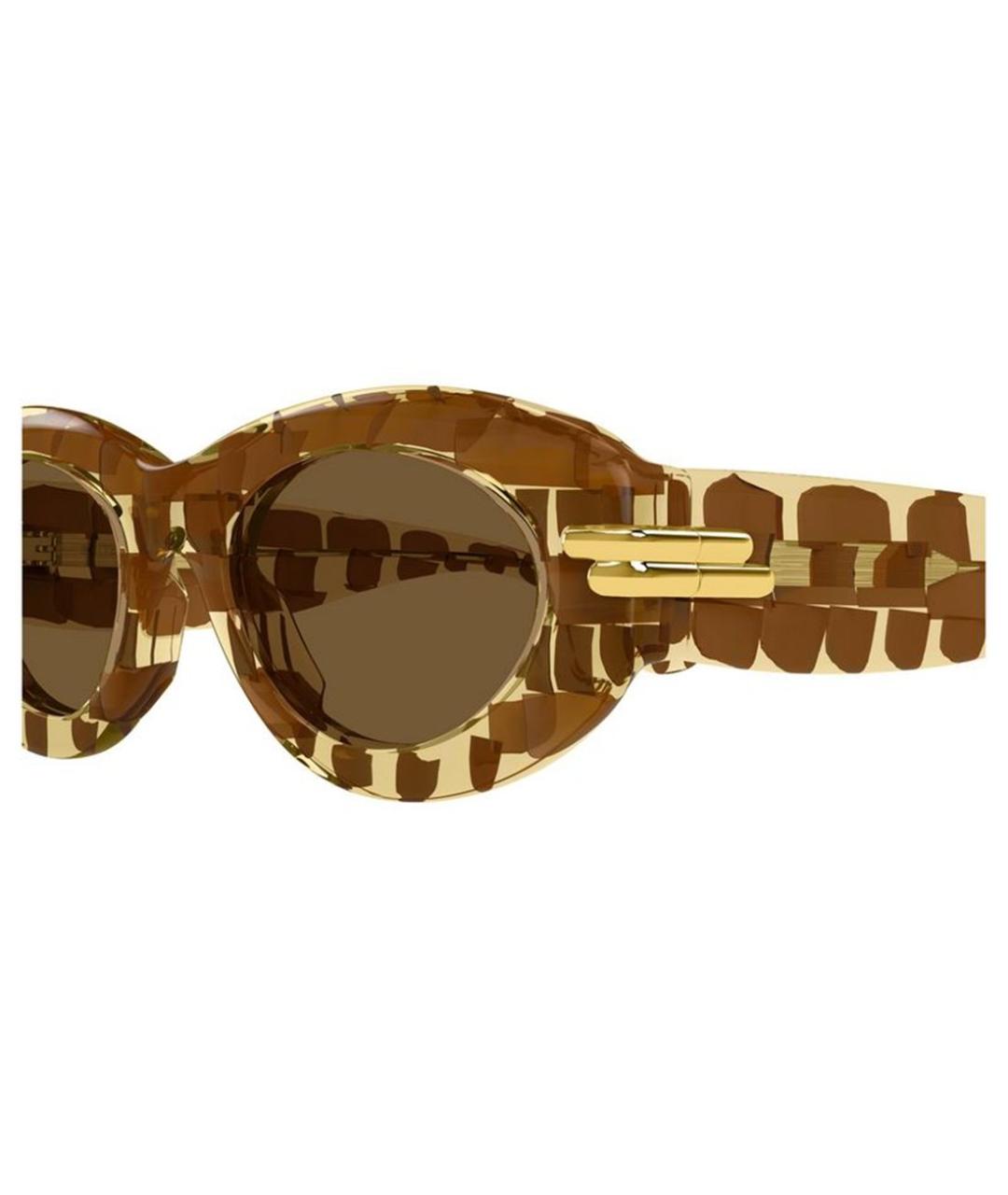 BOTTEGA VENETA Мульти пластиковые солнцезащитные очки, фото 3