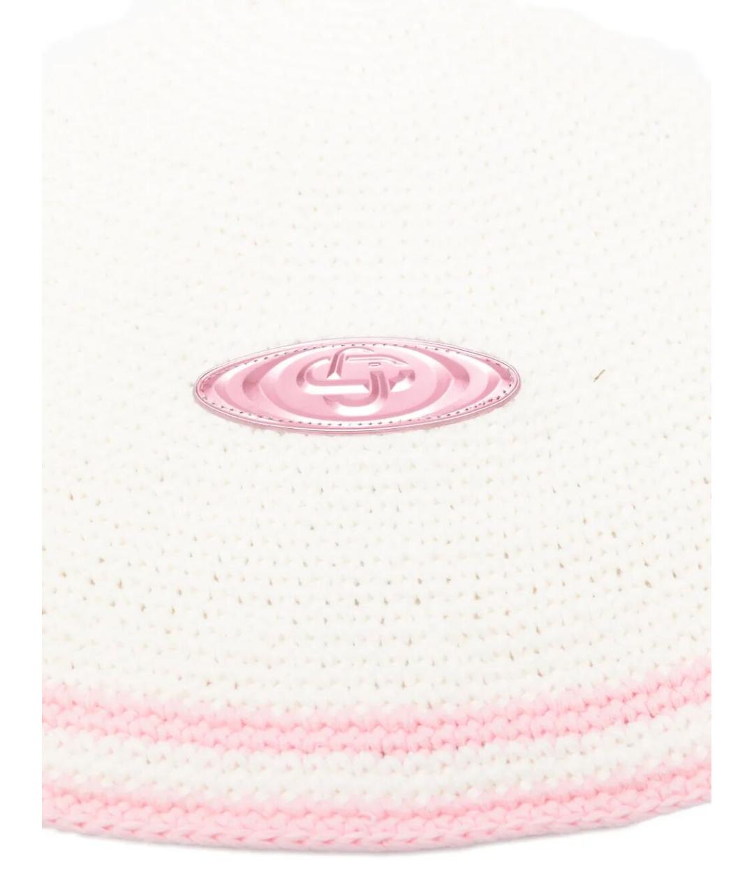 CASABLANCA Белая хлопковая панама, фото 3