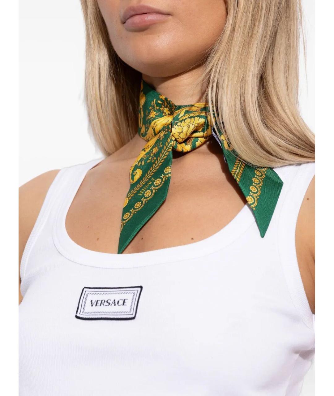 VERSACE Мульти шелковый платок, фото 3