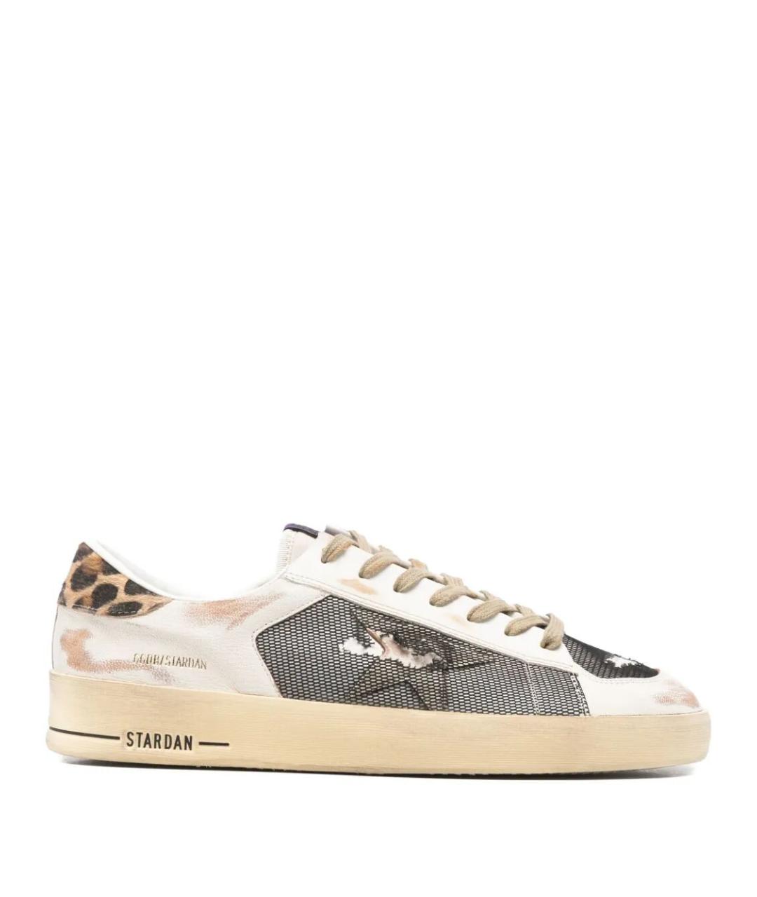GOLDEN GOOSE DELUXE BRAND Мульти кожаные низкие кроссовки / кеды, фото 1
