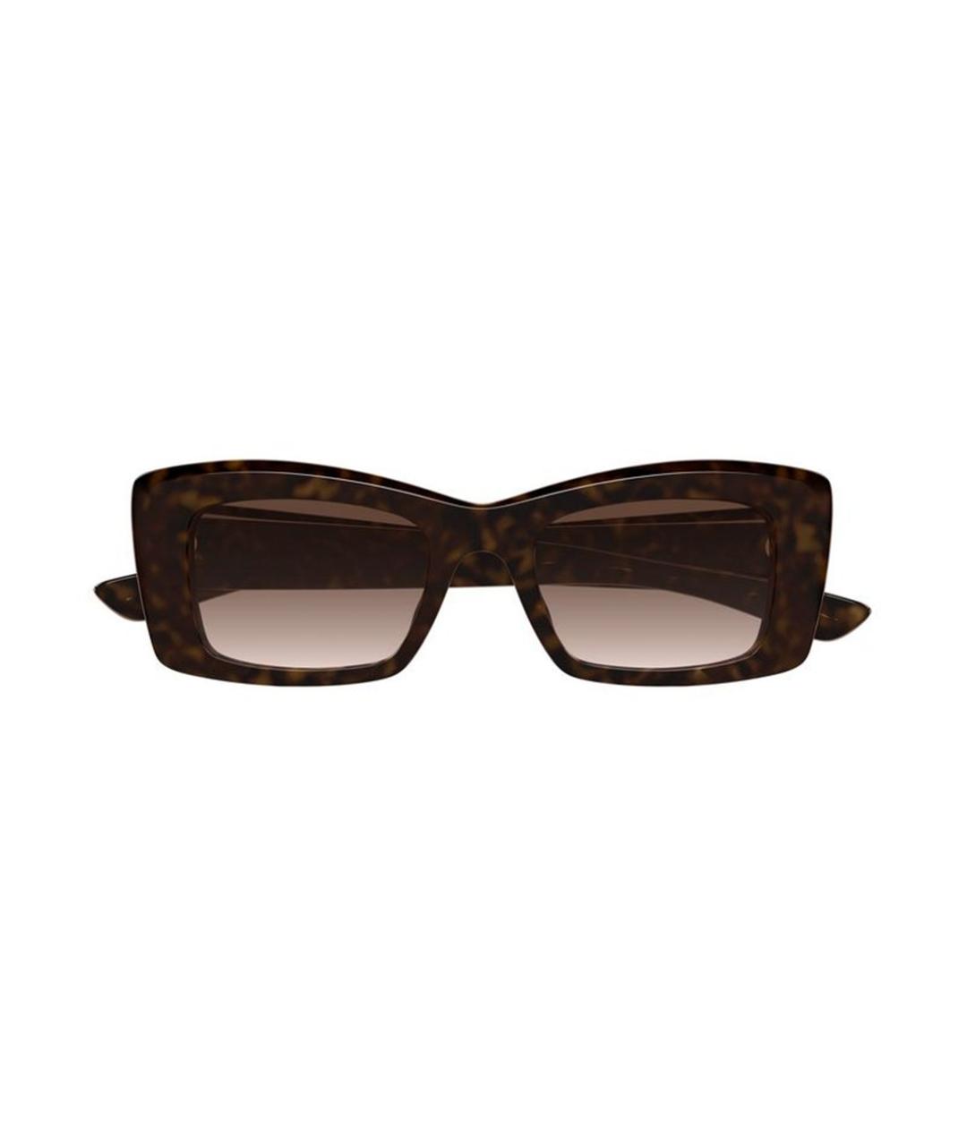 ALEXANDER MCQUEEN Мульти пластиковые солнцезащитные очки, фото 1