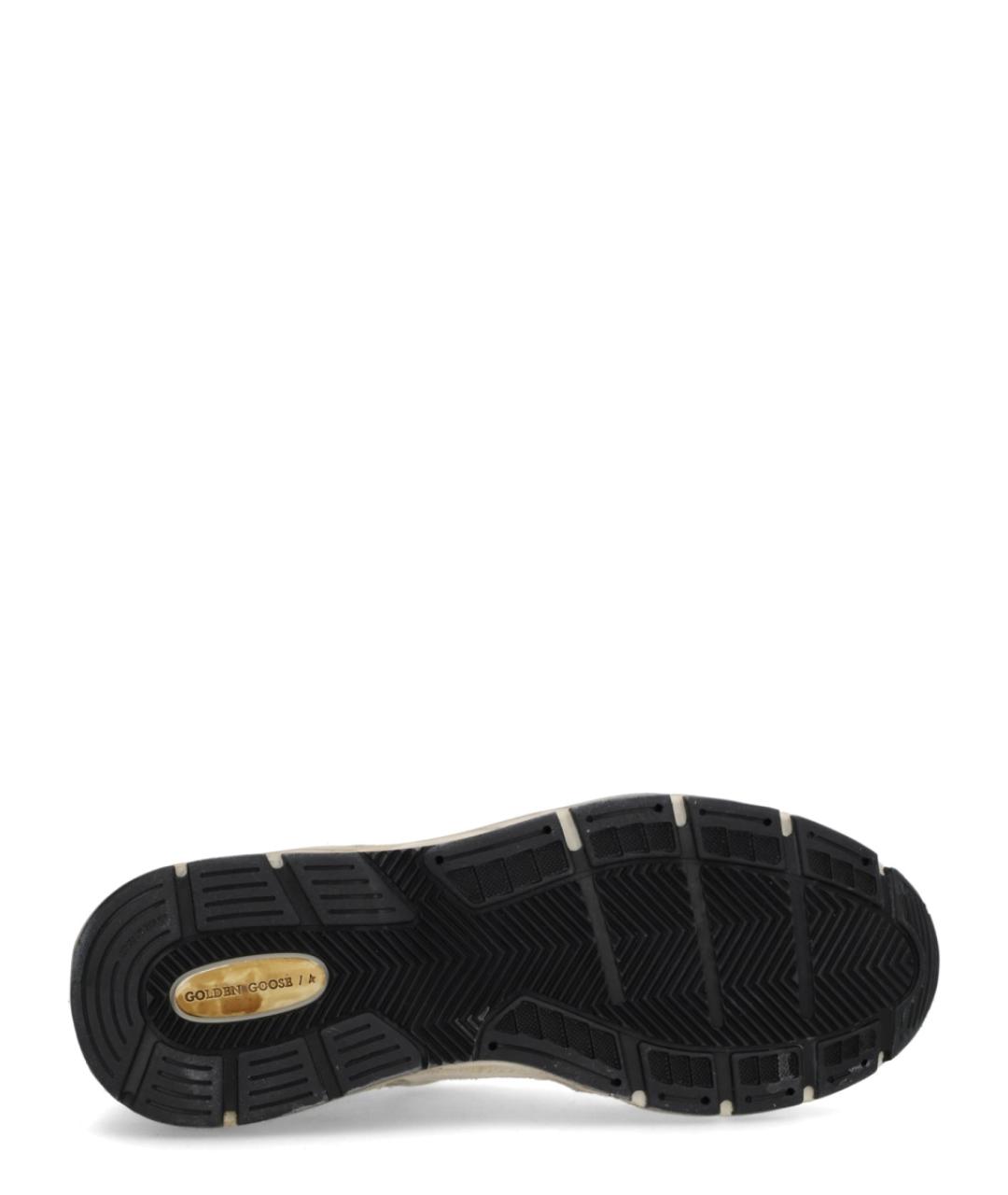 GOLDEN GOOSE DELUXE BRAND Бежевые замшевые низкие кроссовки / кеды, фото 5