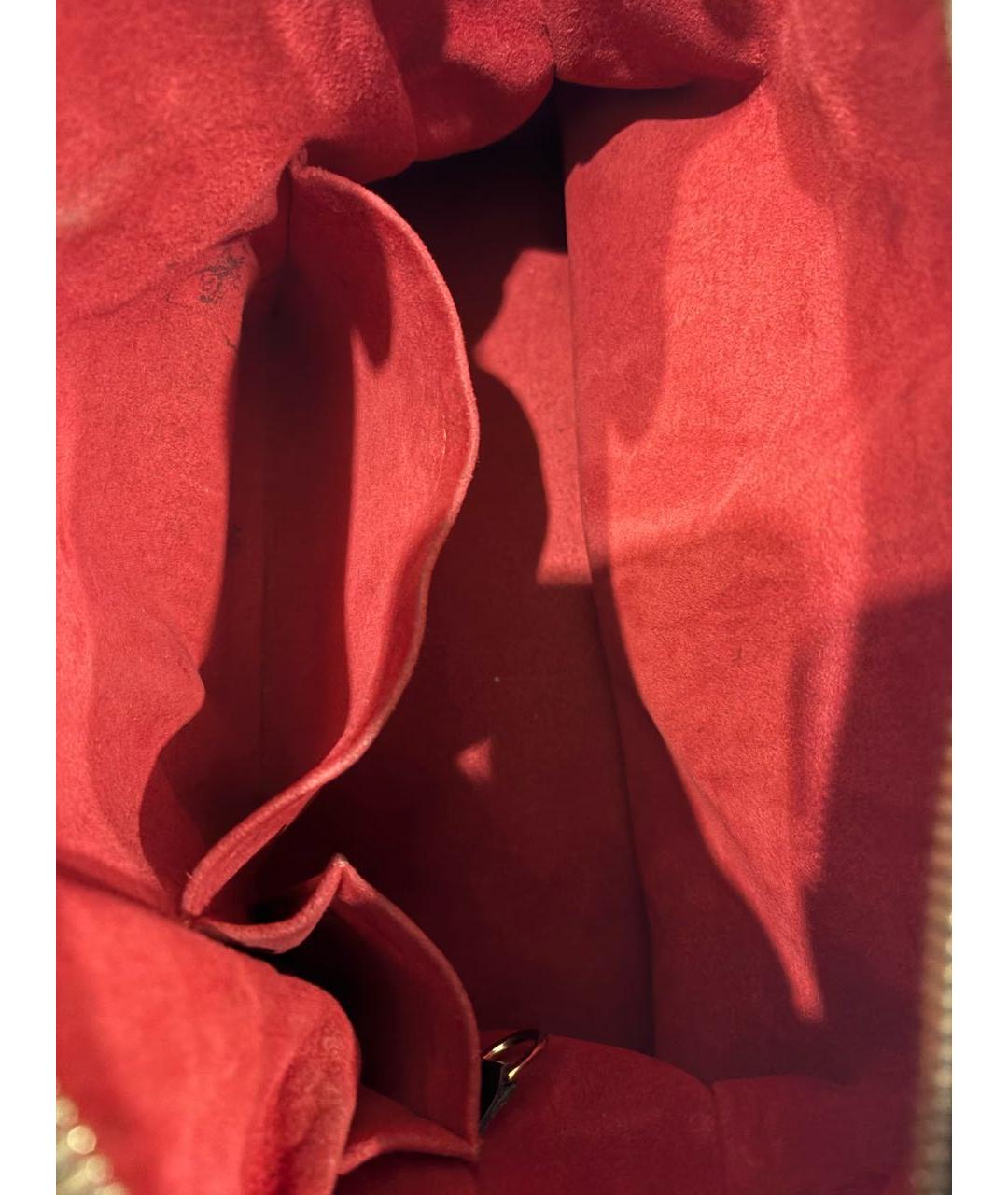 LOUIS VUITTON Коричневая сумка с короткими ручками, фото 4