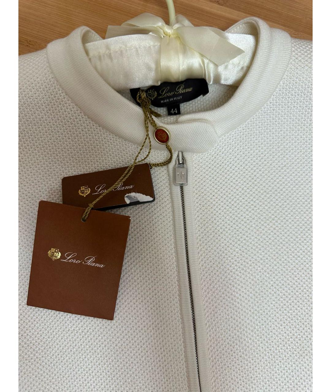 LORO PIANA Белый хлопковый спортивные костюмы, фото 3