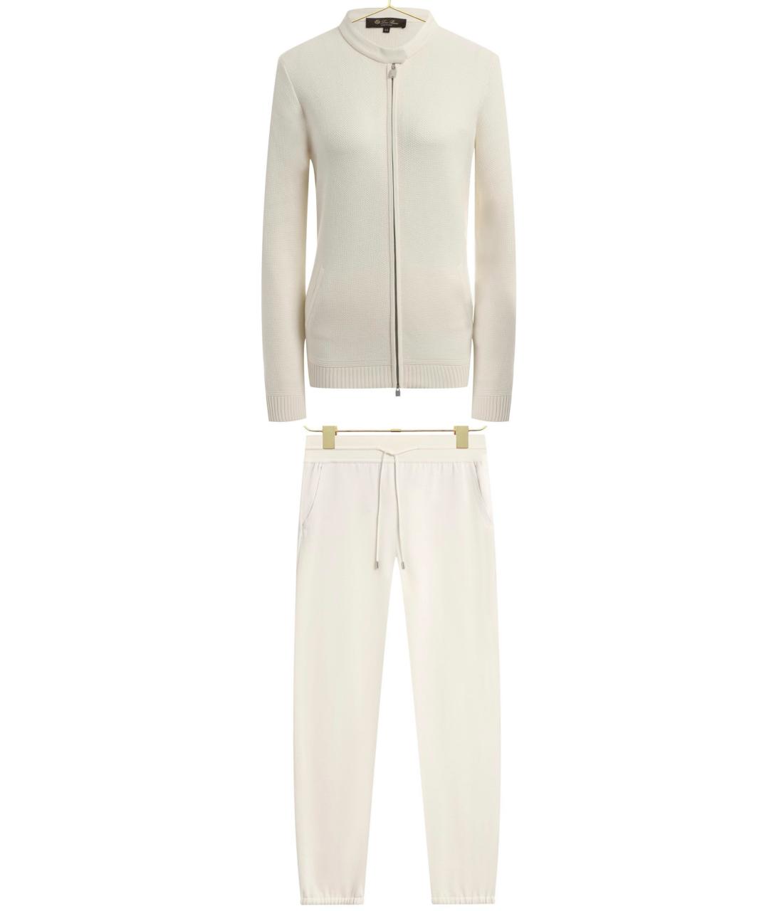 LORO PIANA Белый хлопковый спортивные костюмы, фото 1