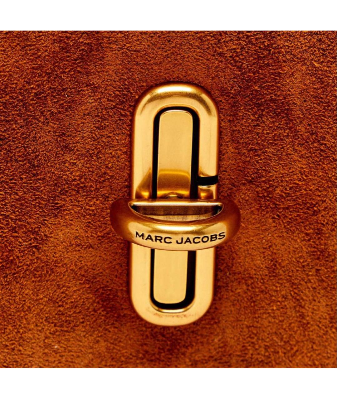 MARC JACOBS Коричневая замшевая сумка через плечо, фото 4