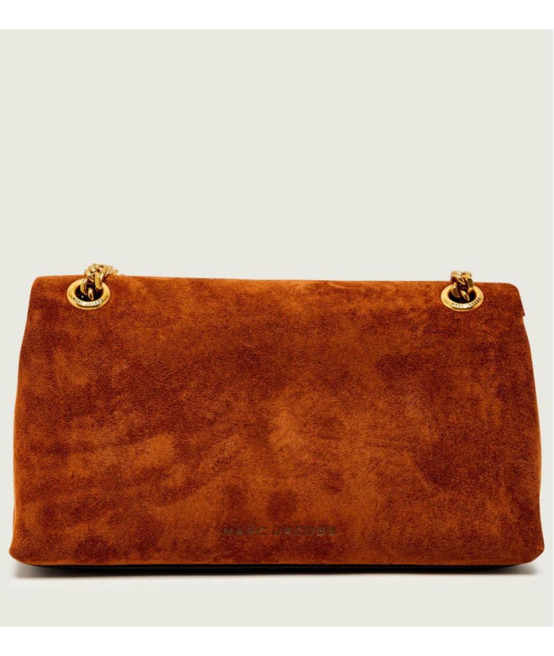 MARC JACOBS Коричневая замшевая сумка через плечо, фото 2