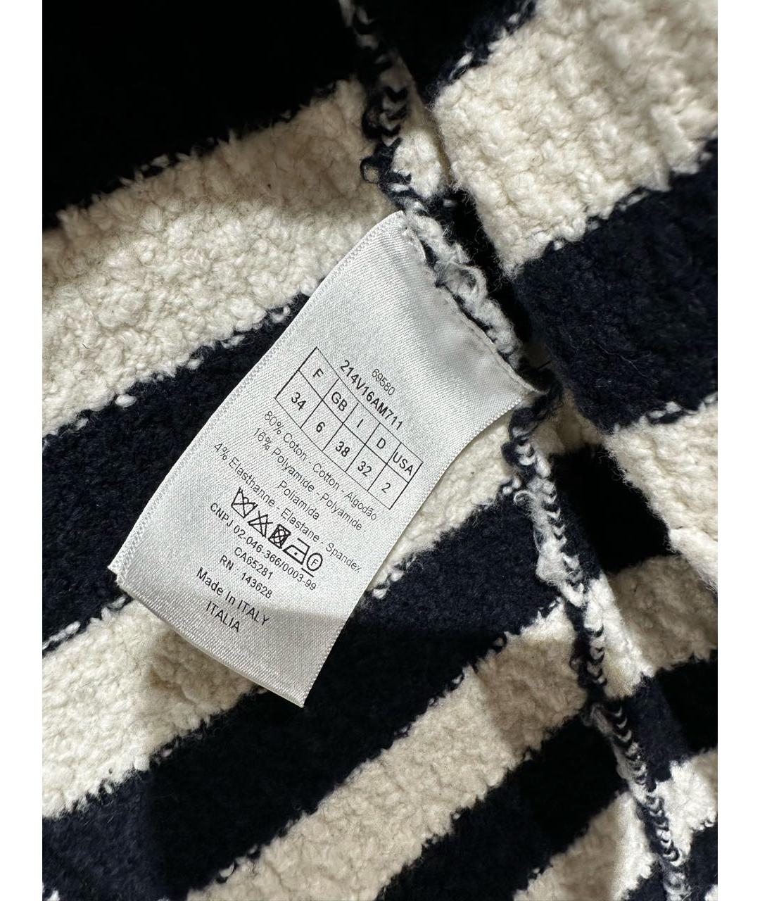 CHRISTIAN DIOR Мульти хлопковый кардиган, фото 4