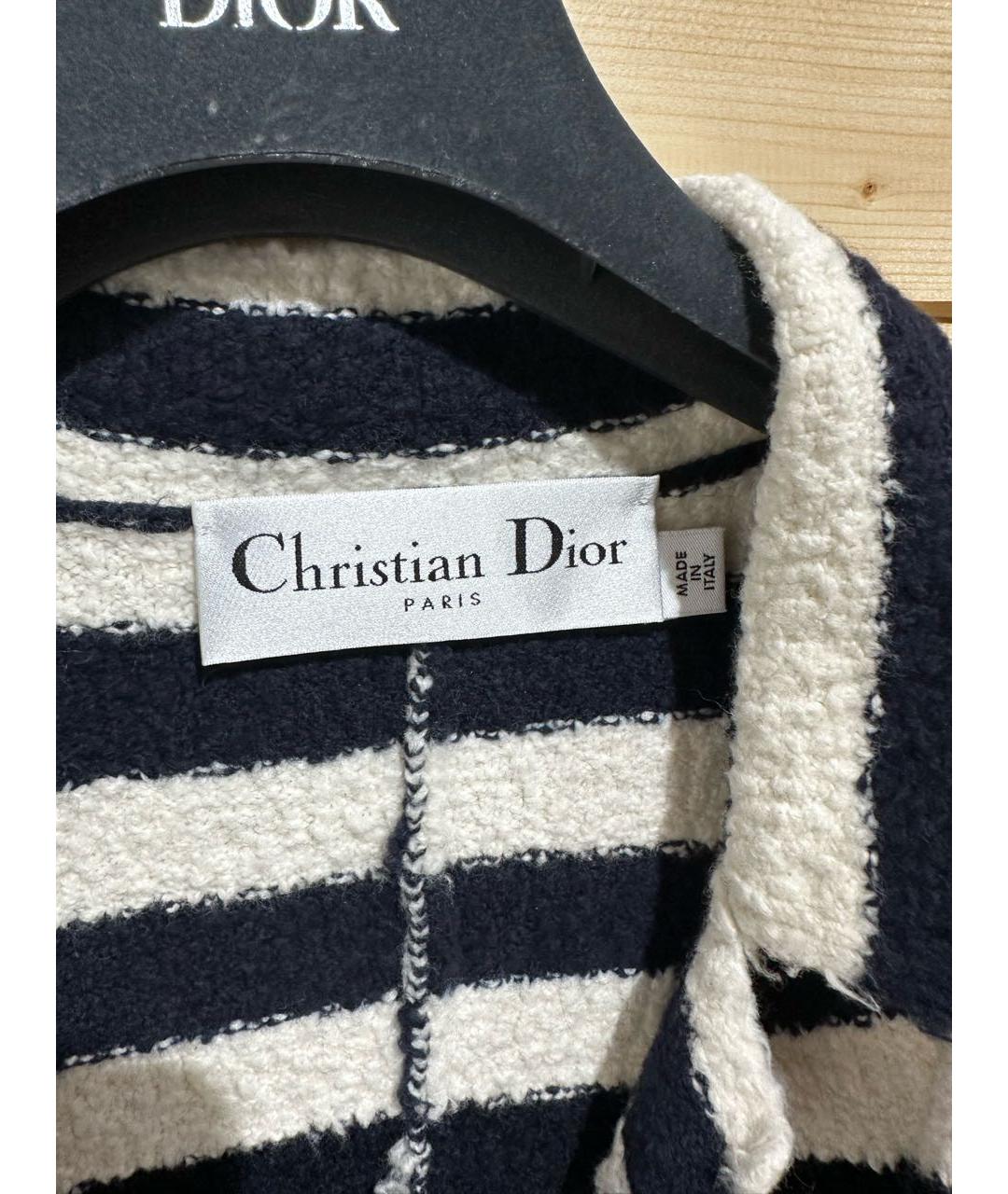 CHRISTIAN DIOR Мульти хлопковый кардиган, фото 3