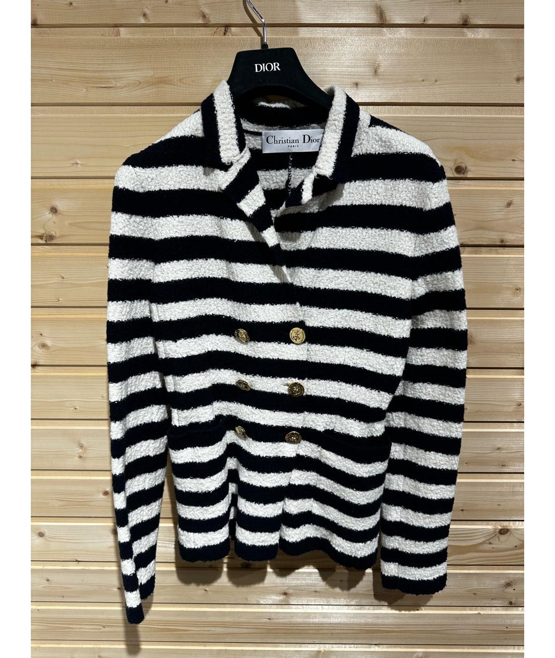 CHRISTIAN DIOR Мульти хлопковый кардиган, фото 5