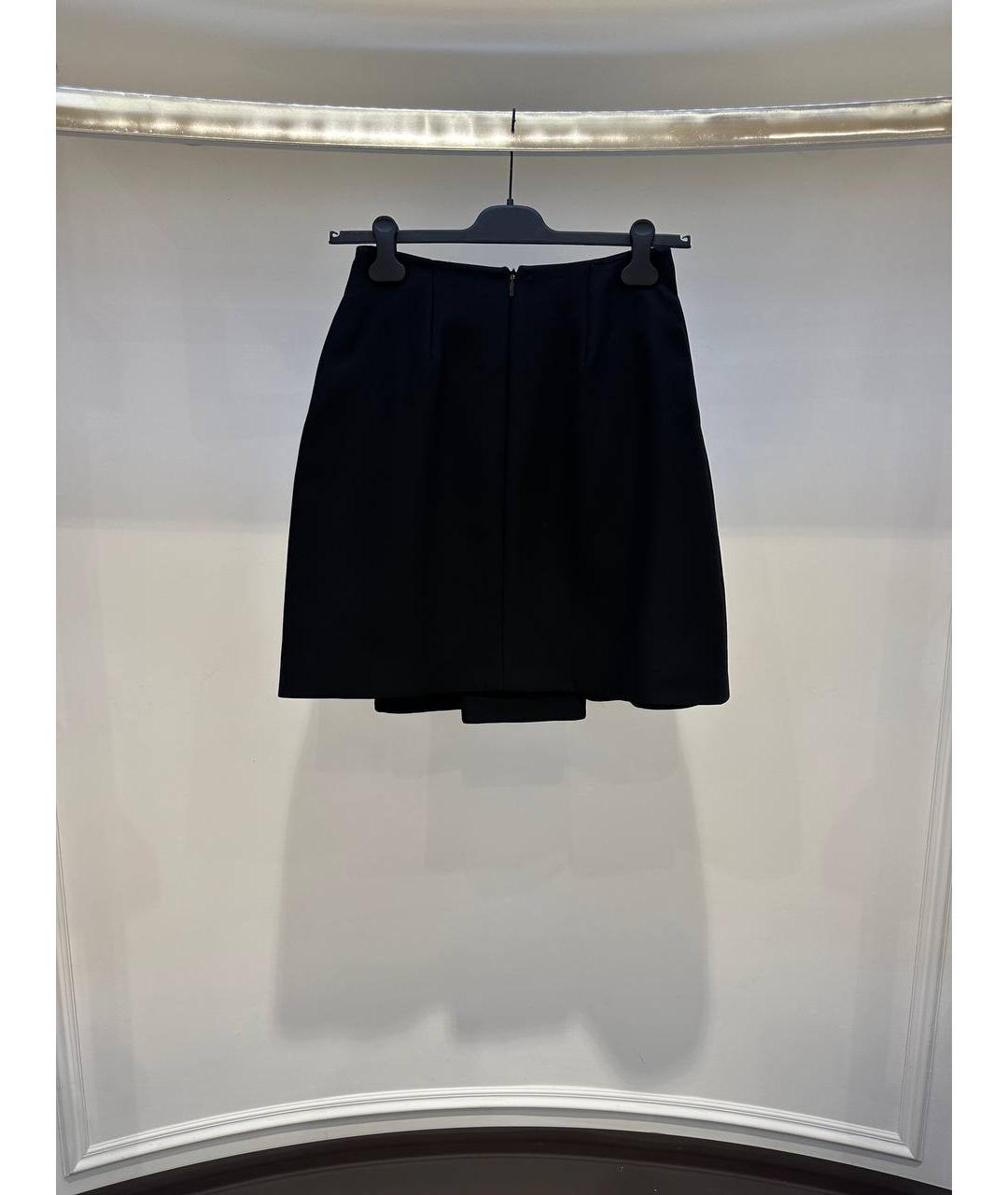 FENDI Черная юбка мини, фото 3