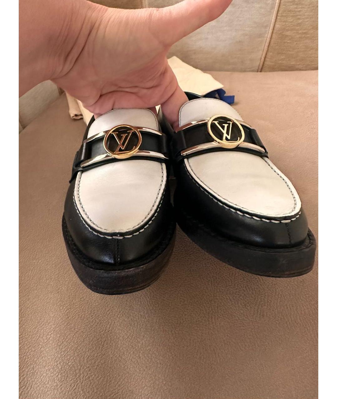 LOUIS VUITTON Мульти кожаные лоферы, фото 2