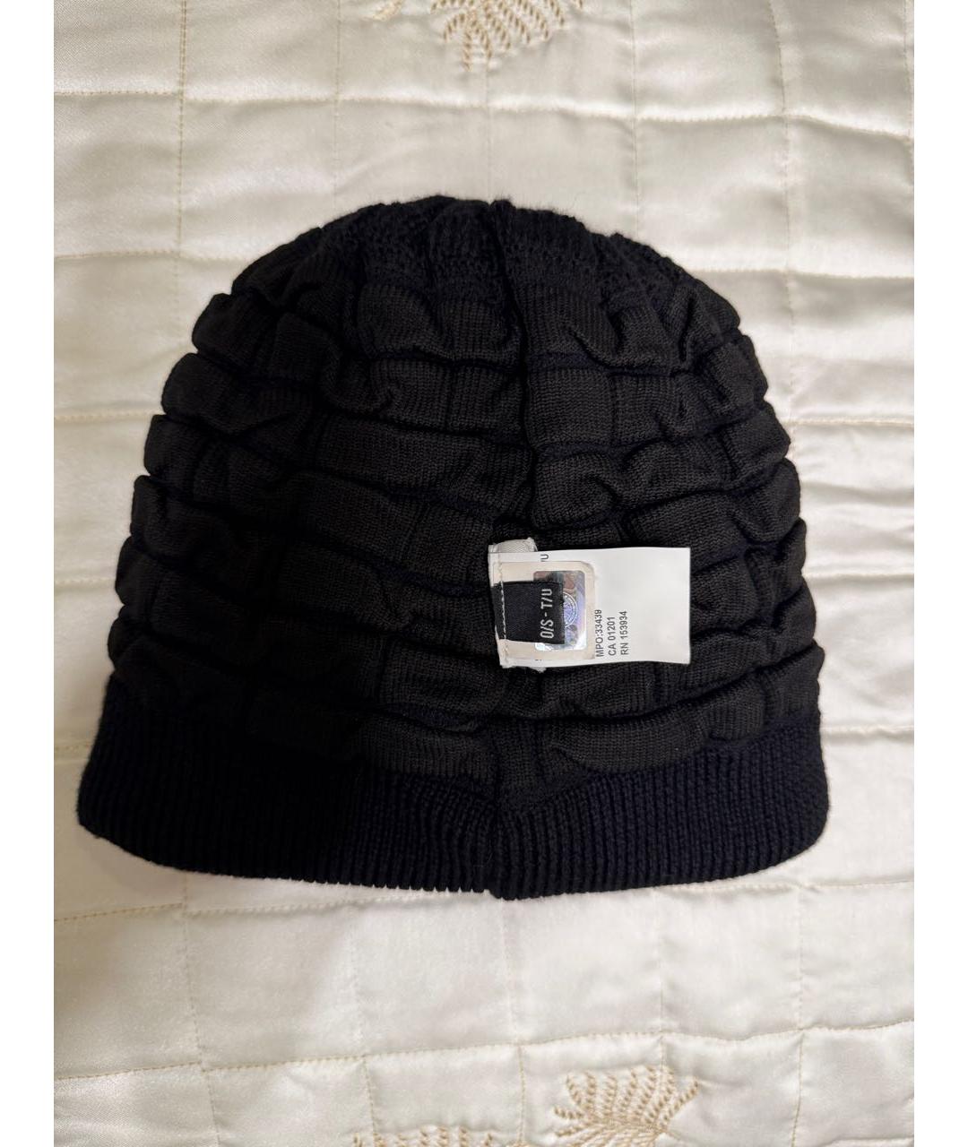 CANADA GOOSE Черная шерстяная шапка, фото 4